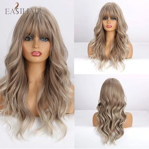 Blonde hair wig